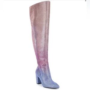 Rhinestone boots